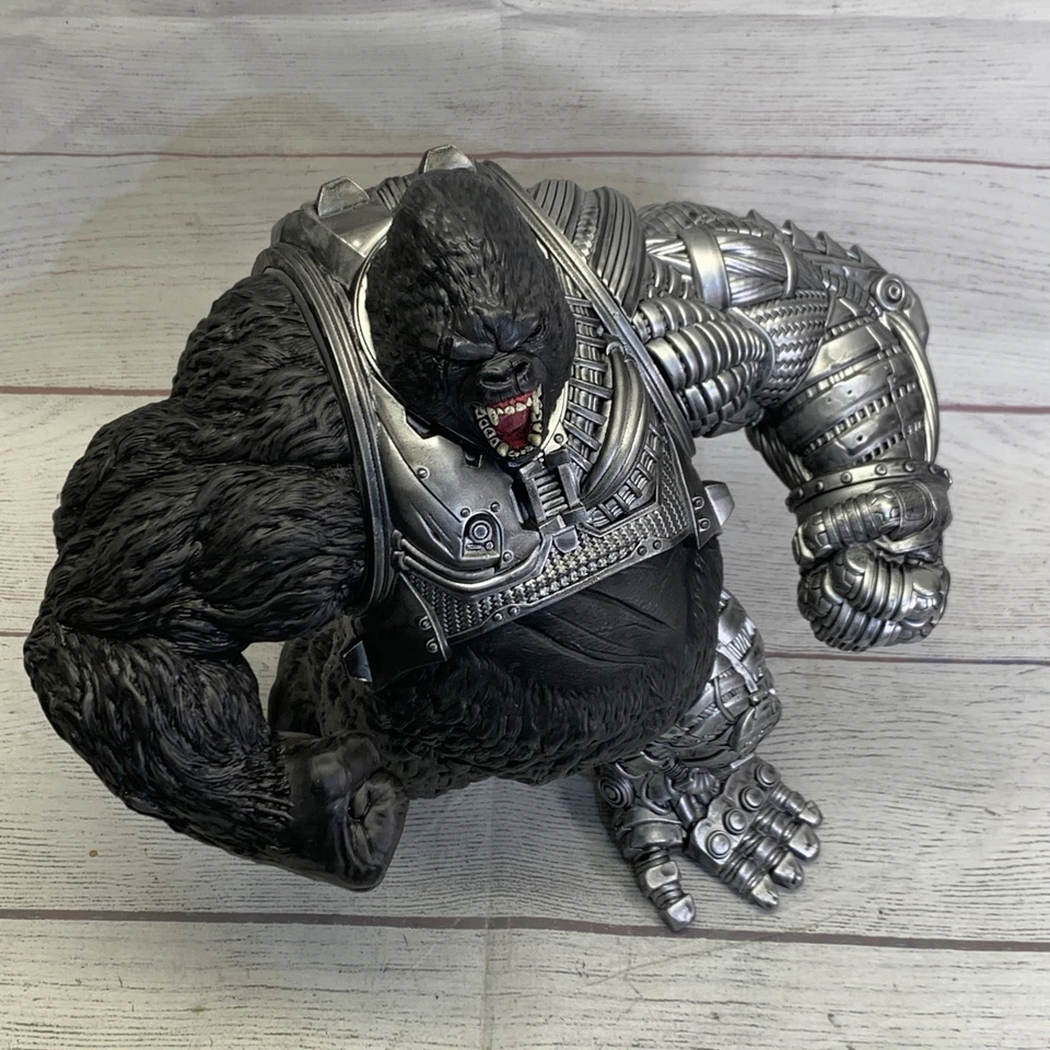 McFarlane Raw10 Cy-Gor Cybernetic 12" King Kong Gorilla Cyborg Action Figure - Image 4 of 4