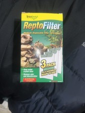 Tetra Fauna Repto Filter Medium 3 Pk Easy To Replace Fully Assembled Cartridges