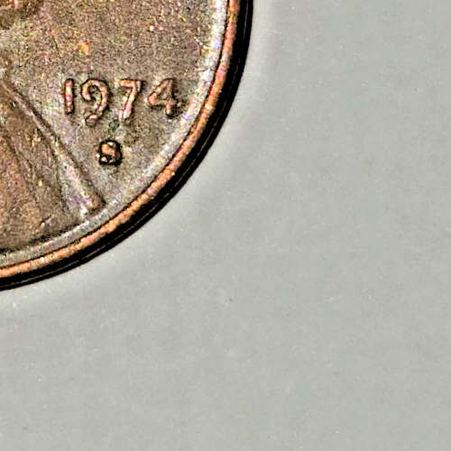 1974 S LINCOLN PENNY WITH (RPM) S MINT MARK & DATE ERRORS GOOD