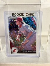 Kyle Manzardo 2021 Panini Prizm Draft Picks White Donut Circles  33/50