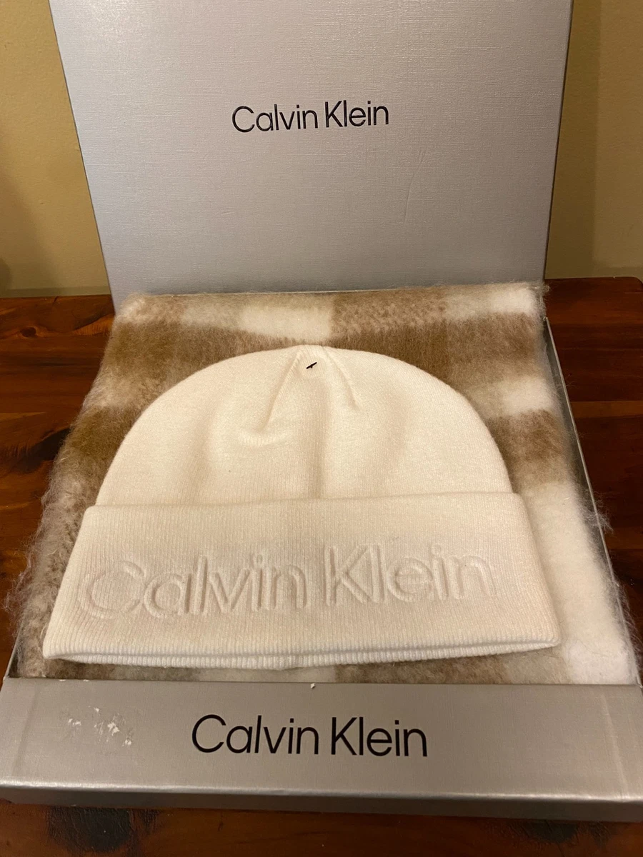 Calvin Klein Women’s Tan Hat and Scarf Set - NWT Calvin Klein | Accessories | Calvin Klein Chevron Hat Scarf  main image 4