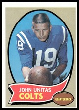 1970 Topps #180 John Unitas *