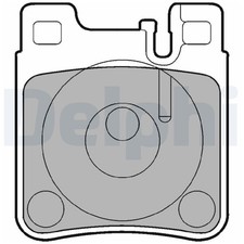 Satz Bremsbeläge Bremsklötze hinten für Mercedes SL R129 SLK R170 R171 | 2423