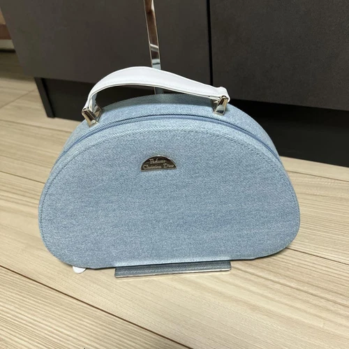 Sac à cosmétiques Christian Dior bijoux en denim année 2000