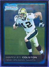 2006 Bowman Chrome Marques Colston Rookie Card #29 - Saints RC - NM-MT (1)