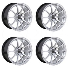 19x8.5 Vmr V701 5x120 35 Hyper Silver Wheels Rims Set4 73.1