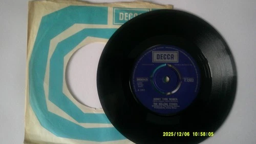 ROLLING STONES - HONKY TONK WOMAN - 1969 7" VINYL SINGLE.