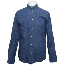 Selected Homme, chemise en jean, taille : L, bleu, coton bio, unicolore, deni...