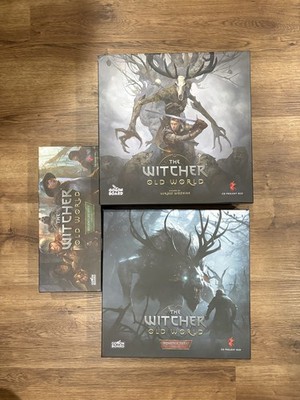 The Witcher: Old World board game w/ Monster Trail + Adventure Pack Expansions