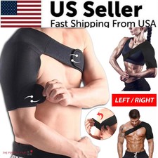Shoulder Brace Support Compression Sleeve Torn Rotator Cuff Relief Joint AC Pain