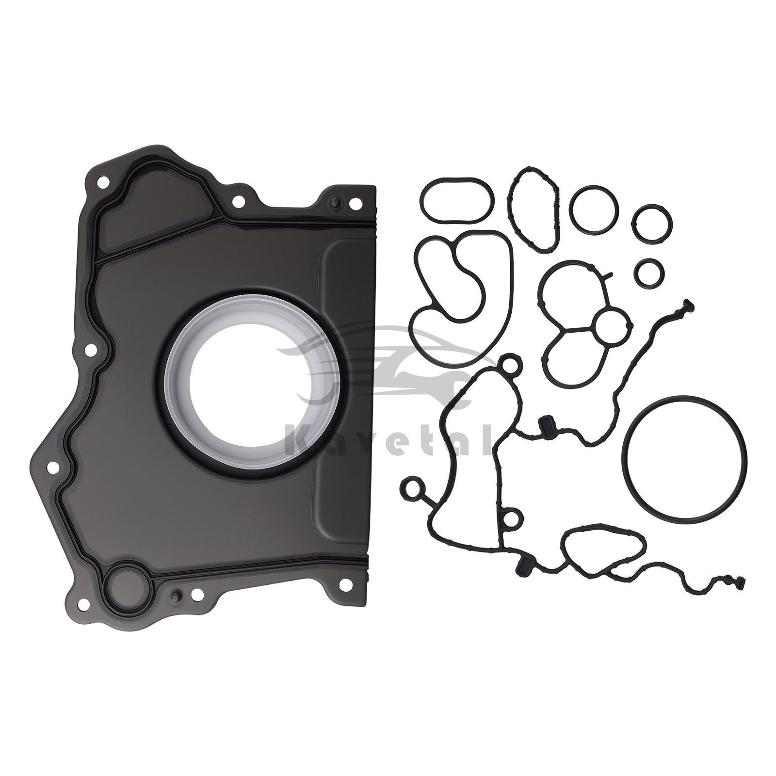 Engine Crankshaft Rods Pistons Gasket Bearings Timing Kit for Maserati 3.0L V6