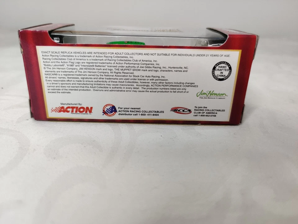 2002 1/64 Bobby Labonte #18 Interstate Batteries Muppets 25th Anniversary 1/1584 - Image 4 of 4