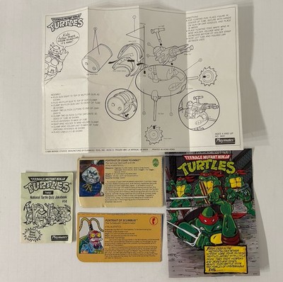 Teenage Mutant Ninja Turtles Street Collectors Fan Club Comic Joke Book And Misc