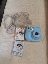 Fujifilm Instax mini 7s Instant Camera Sparkling Case And 2 10 count Film Packs