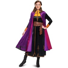 Vestido Disfraz Anna Deluxe Adulto 23210 Disney Frozen 2
