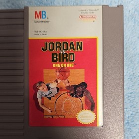 Jordan vs Bird: One on One Nintendo NES Milton Bradley NTSC-U/C - UNTESTED