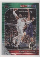 2019-20 NBA Hoops Premium Stock Box Set Green Pulsar Prizm Robert Covington 04se