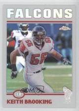 2004 Topps Chrome Refractor Keith Brooking #57 0b5