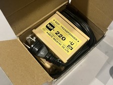 NISSYO NDF-220-U Step Down transformer AC120V to AC100V JAPAN NOS