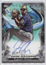 2023 Topps Inception Aqua 67/75 Jason Alexander #BRES-JA Auto 0tw4
