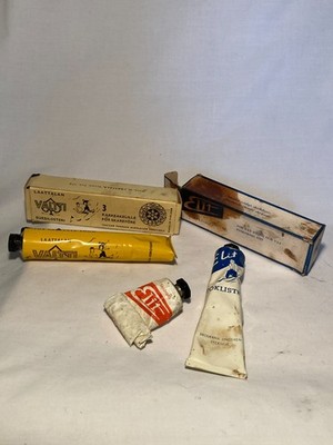 c1960s-70s Valtti Laattalan Suksiliisteri Ski Wax & Elit Toklister & Vaxklister