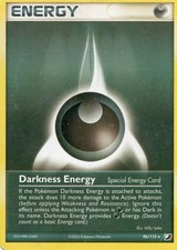 Darkness Energy 96/115 Rare Unseen Forces Pokemon Moderately Played
