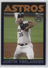 2021 Topps 1986 Baseball 35th Anniversary Blue Justin Verlander #86B-53 vc5