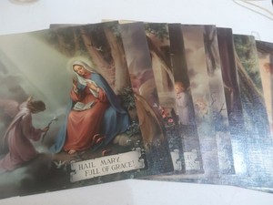 Hail Mary Prayer Classroom Posters (9) By Vencentini