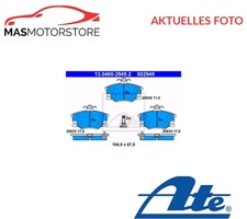 SATZ BREMSBELÄGE BREMSKLÖTZE VORNE ATE 130460-29492 A FÜR ALFA ROMEO 155,145