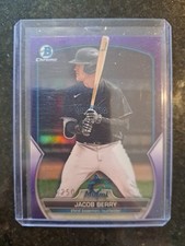 2023 Bowman Draft - Chrome Jacob Berry #BDC-19 Purple Refractor /250 (RC)