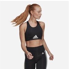 Adidas Women's Aeroready Black Sports Bra Size L