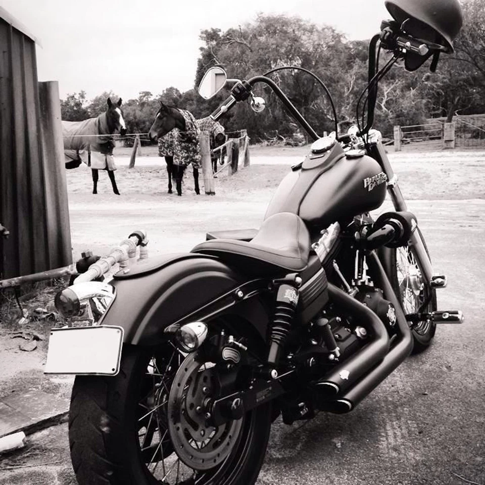 For Harley-Davidson Road King 94-21 Burly Brand Slammer Suspension Drop Kit - Изображение 2 из 4