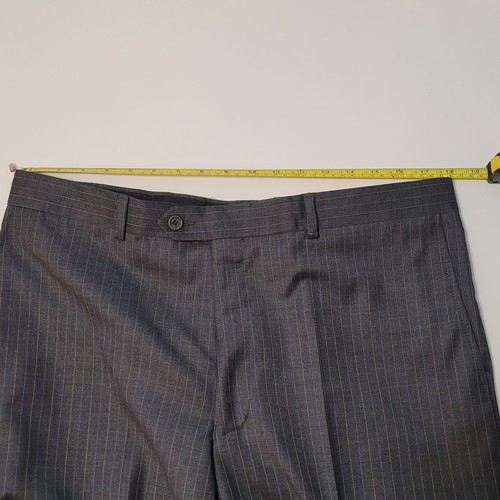 Giorgio Cavalli Class Herren Woll Zweiteiler Anzug anthrazit gestreift Gr. 38R Italy " - Bild 6 von 24