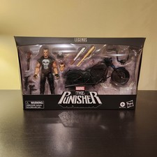 Marvel Legends Punisher With Motorcycle Sealed