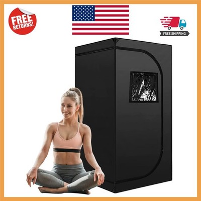 Versatile 1-Person Portable Sauna Tent - Relaxation & Detox Therapy Anywhere
