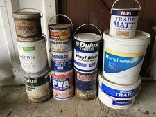 Various Used Cans of Paint. Matt, Undercoat Overcoat Etc Collect Ipswich