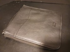 Case Logic CD DVD Wallet Zip Binder 120 Slots Faux Leather With Handle Vintage