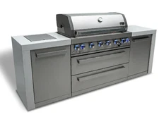 Mont Alpi 6 Burner Deluxe Island - MAi805-D