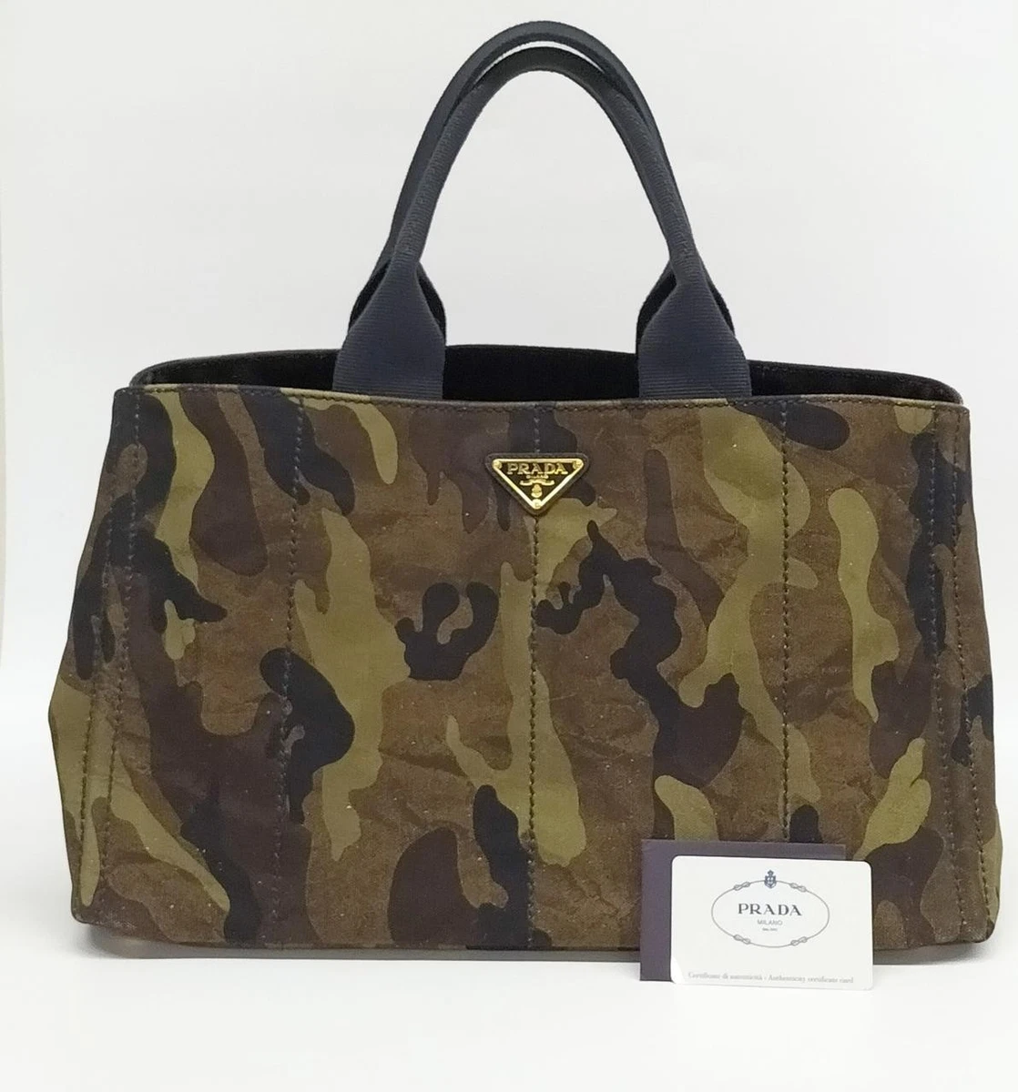 PRADA 迷彩手提包和女士手提包| eBay