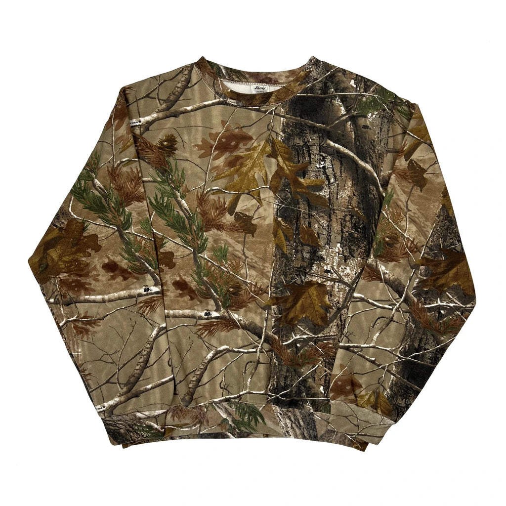 Liberty Camo Sweatshirt - Large Camo Cotton Blend