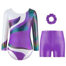 Body Ginnastica Artistica Bambina Ragazze - Body da Ginnastica Ragazze a