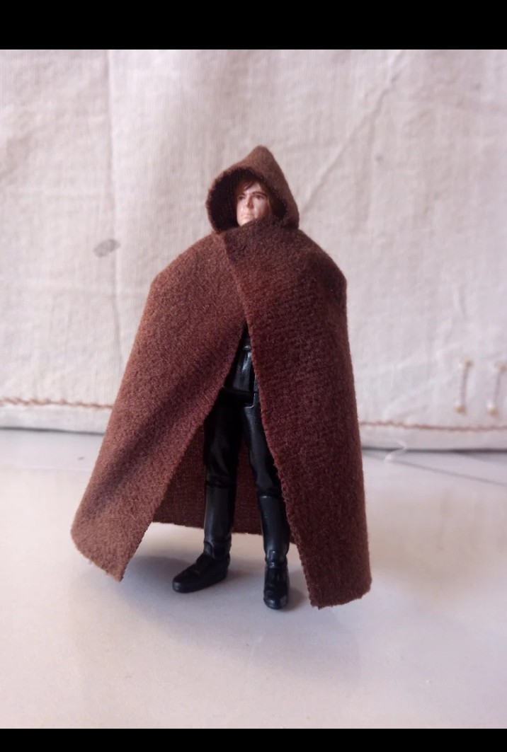 Fabric Capa Tela Cape coat Repro Luke Jedi Star Wars Kenner.