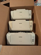 Lot of 3 Brother ADS-2200 High-Speed Desktop Color Document USB Scanners tested