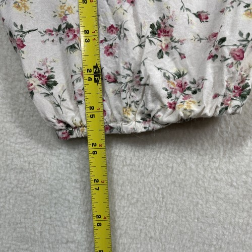 Suzanne Betro Floral Peasant Blouse Sz 1X Hippie Boho Peasant Bohemian - Picture 12 of 12