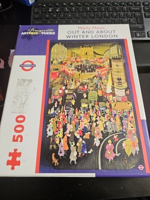 Molly Moss, Out And About Winter London 500 Stück Puzzle