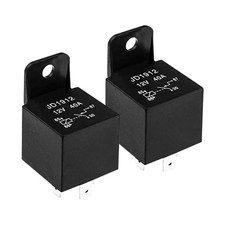 2PCS JD1912 40A 4 Pin 12V Automotive Relay Water Dust Resistant Universal