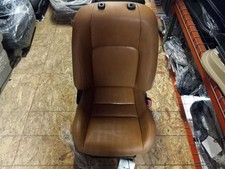 11-13 Lexus Ct200h Passenger Side Front Brown Lb41 Leather Seat