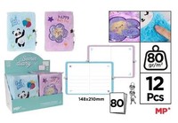 8435721028064 PamięTnik Pluszowy Z KłóDką MIX MP Main Paper