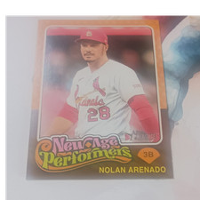 Topps MLB Heritage New Age Performers 2021 Arenado Acuña Yelich Card 3 Lot