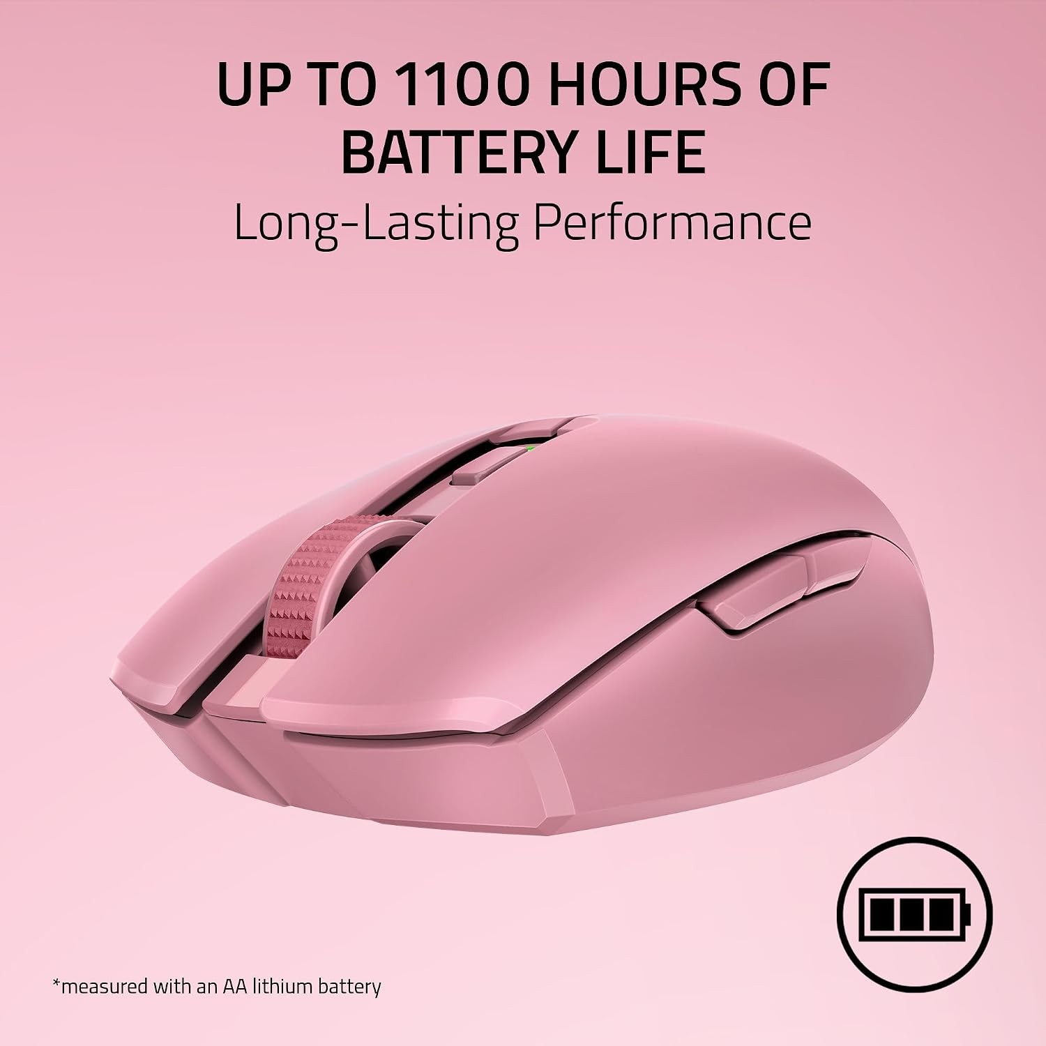Mouse inalámbrico para gaming Razer Orochi V2 color rosa cuarzo reacondicionado certificado, imagen 4